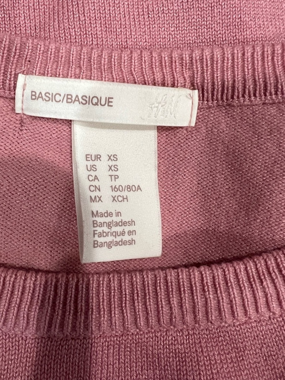 HM Basic Pink Sweater - Picture 5 of 5